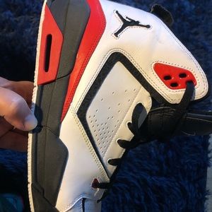 Air Jordan Flight Men’s Size 10.5 Black, White Red